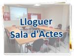 Lloguer sala d'actes a Palams